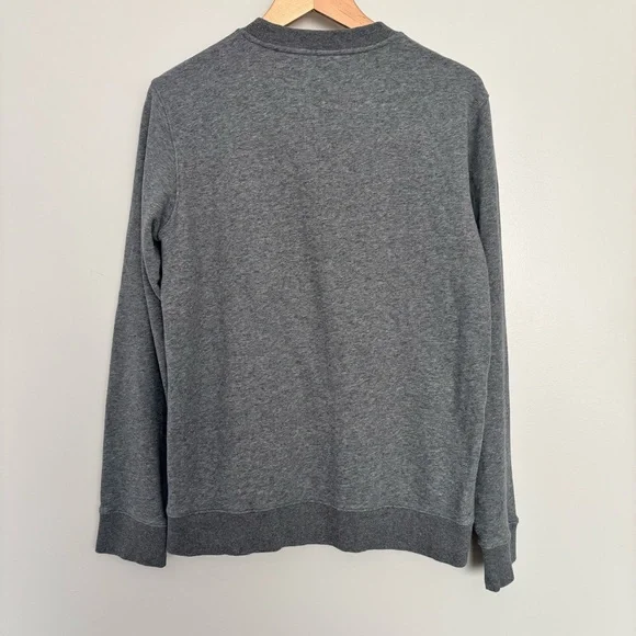 Vuori Cypress Logo Crew Crewneck Sweatshirt Men's Heather Grey Size Large - Picture 10 of 12